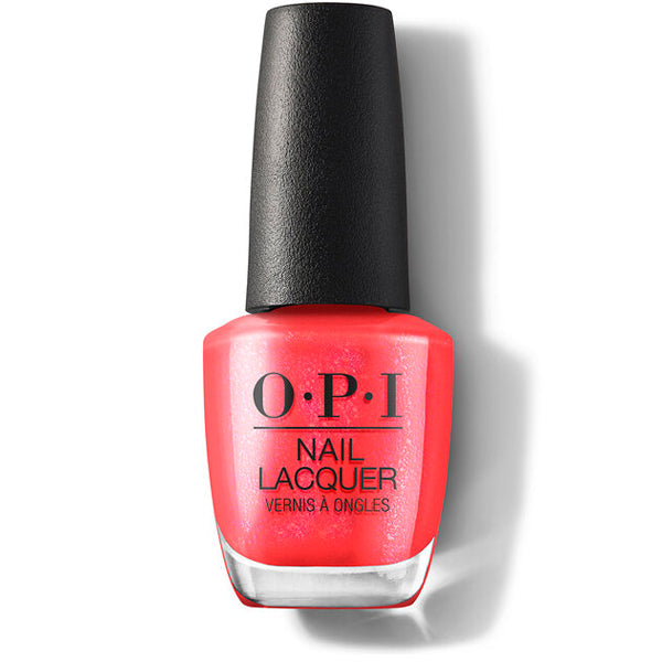 OPI NL S010 LEFT YOUR TEXTS ON RED
