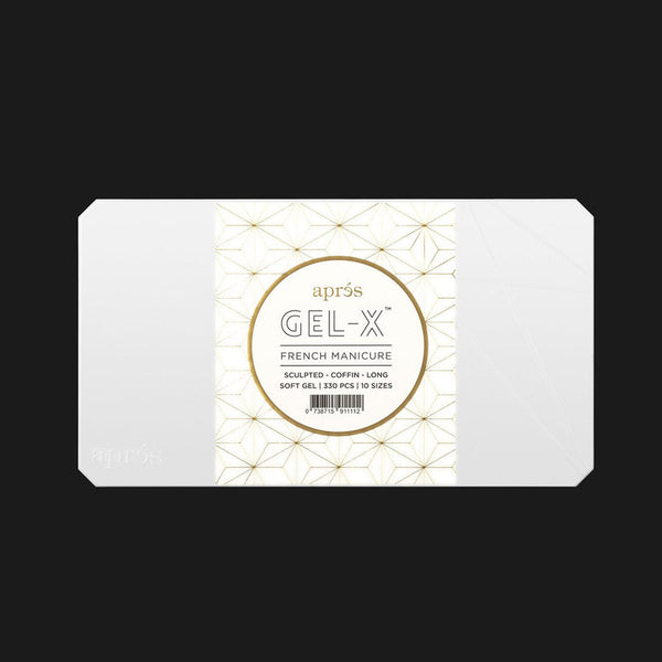 APRES GEL-X FRENCH MANICURE TIPS LONG-330 PCS / BOX