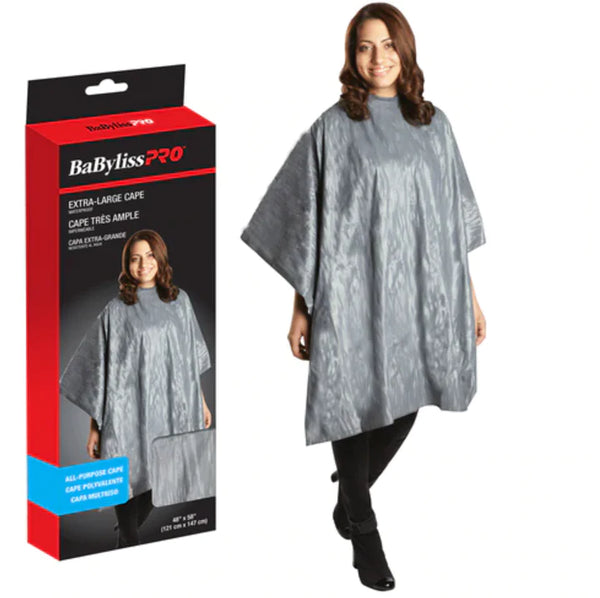 BES53XLGYUCC BABYLISSPRO EXTRA-LARGE ALL PURPOSE CAPE-GREY