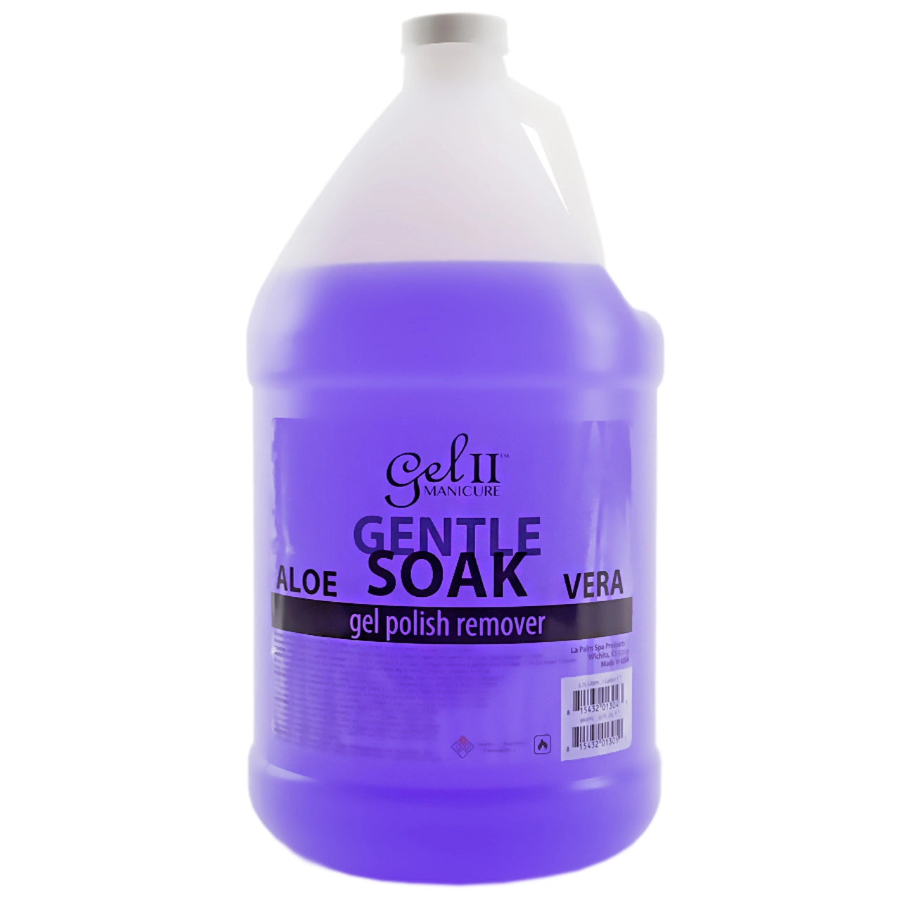 GEL II Gentle Soak Gel Polish Remover-Gal - Secret Nail & Beauty Supply