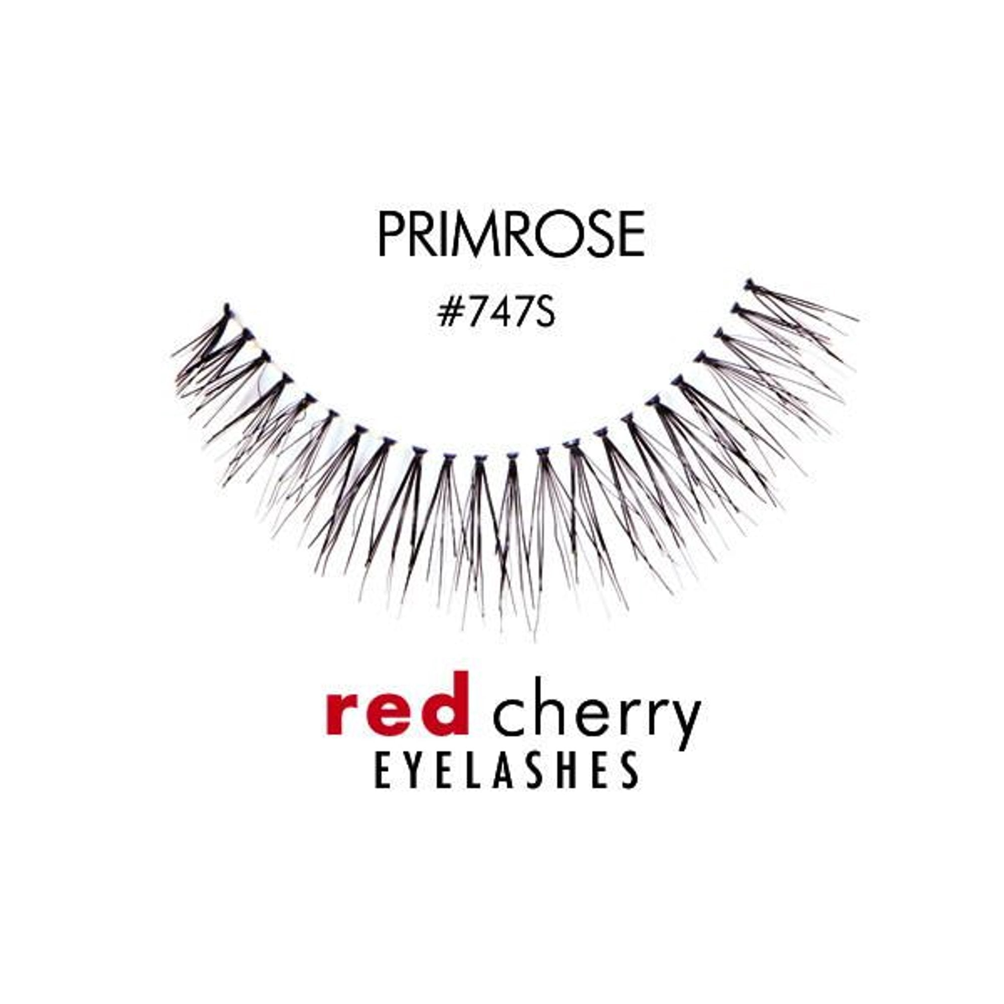 RED CHERRY EYELASHES #747S-PRIMROSE