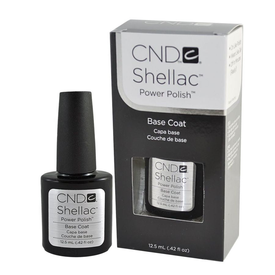 CND SHELLAC BASE COAT .42 OZ ( LG ) - Secret Nail & Beauty Supply