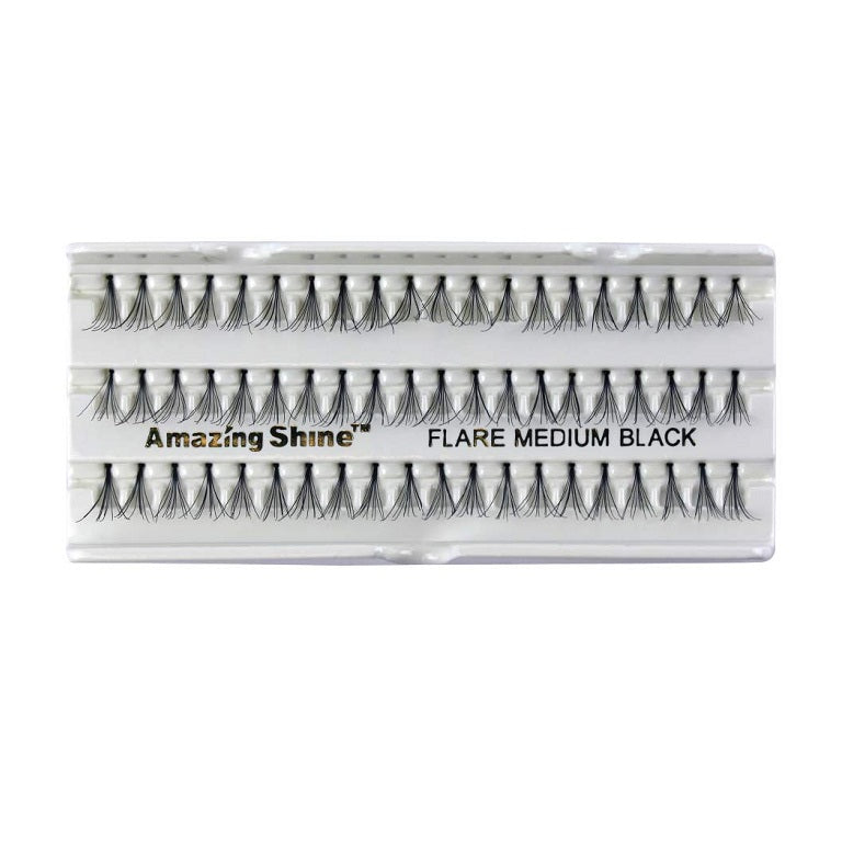 ASN 667 AMAZING SHINE FLARE MEDIUM BLACK eyelash