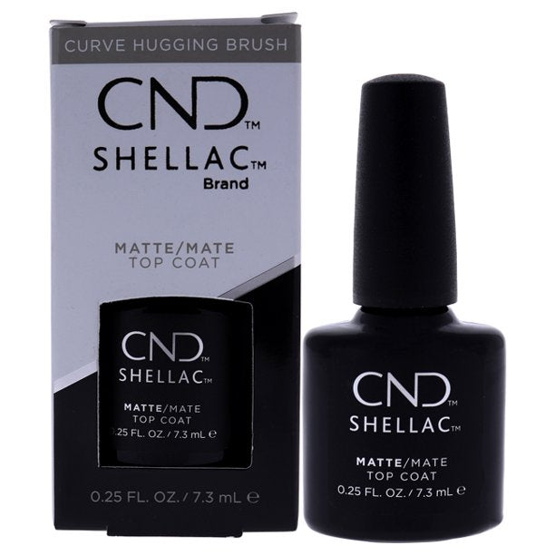 CND SHELLAC MATTE TOP COAT .25 OZ