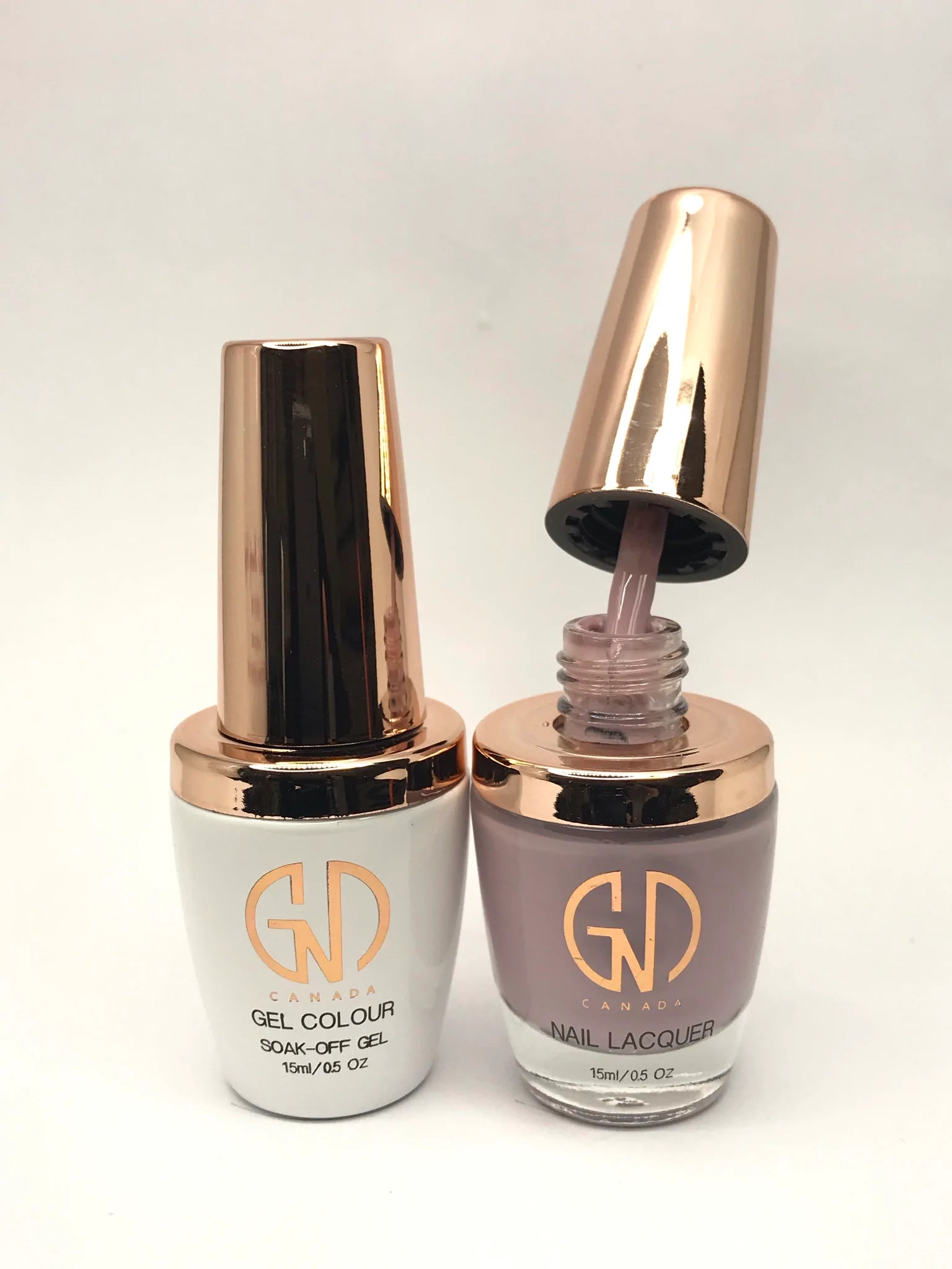 GND Duo Gel & Lacquer 046 Mauve For Me