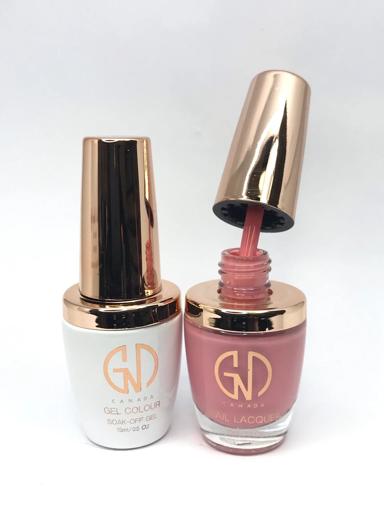 GND Duo Gel & Lacquer 056 Corally Pinking