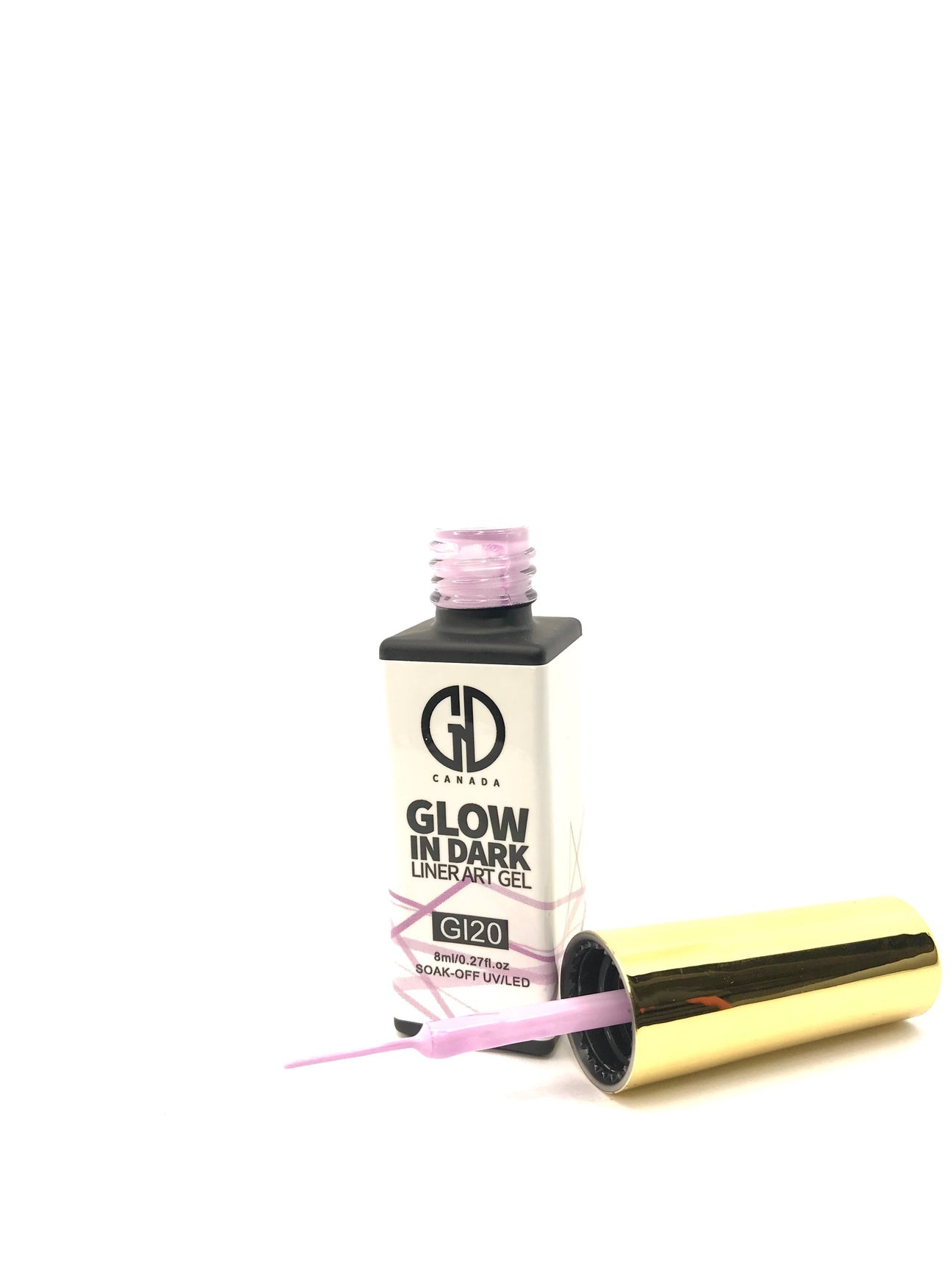 GND LINER ART GEL 8 ML - GLOW IN DARK