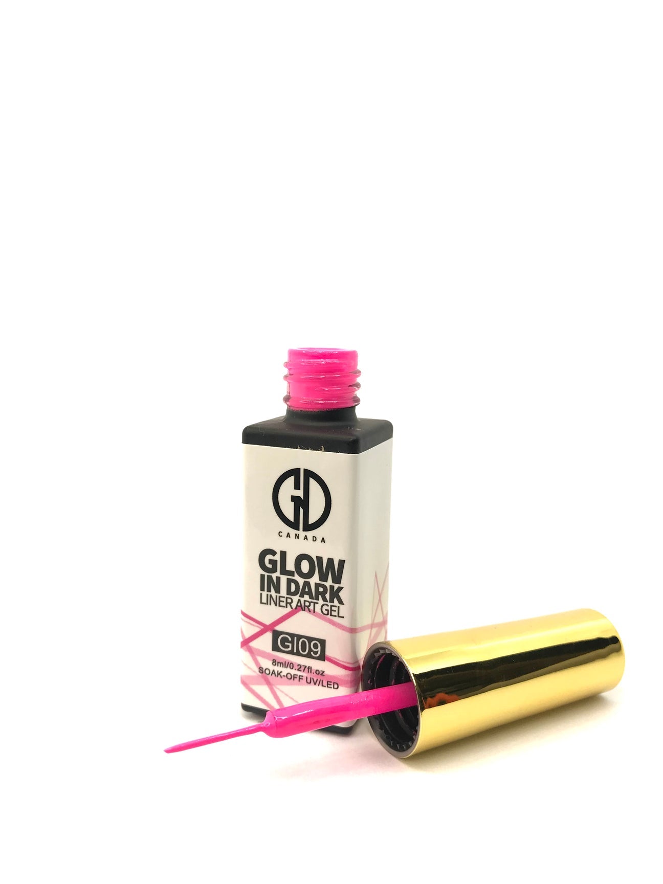 GND LINER ART GEL 8 ML - GLOW IN DARK