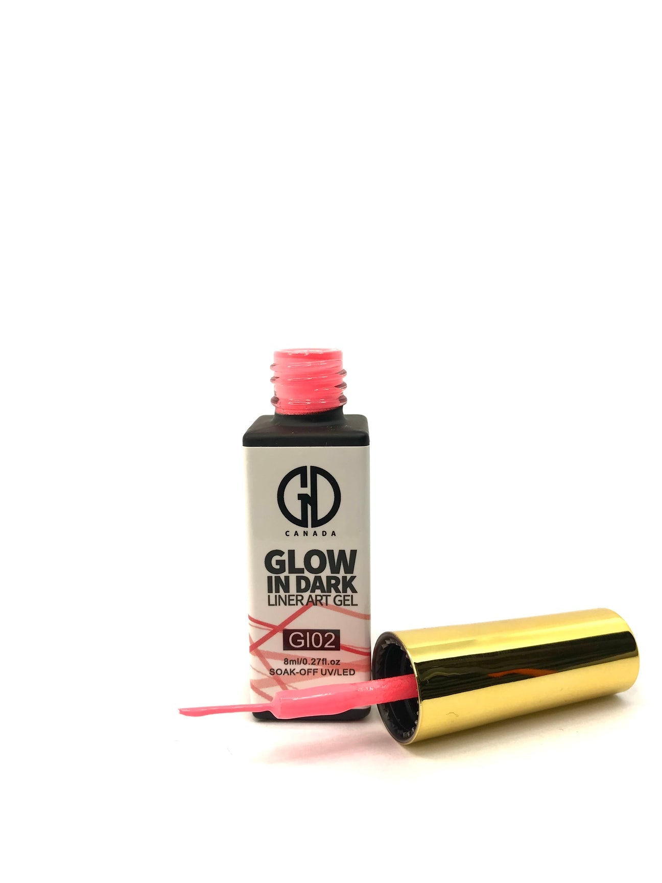 GND LINER ART GEL 8 ML - GLOW IN DARK
