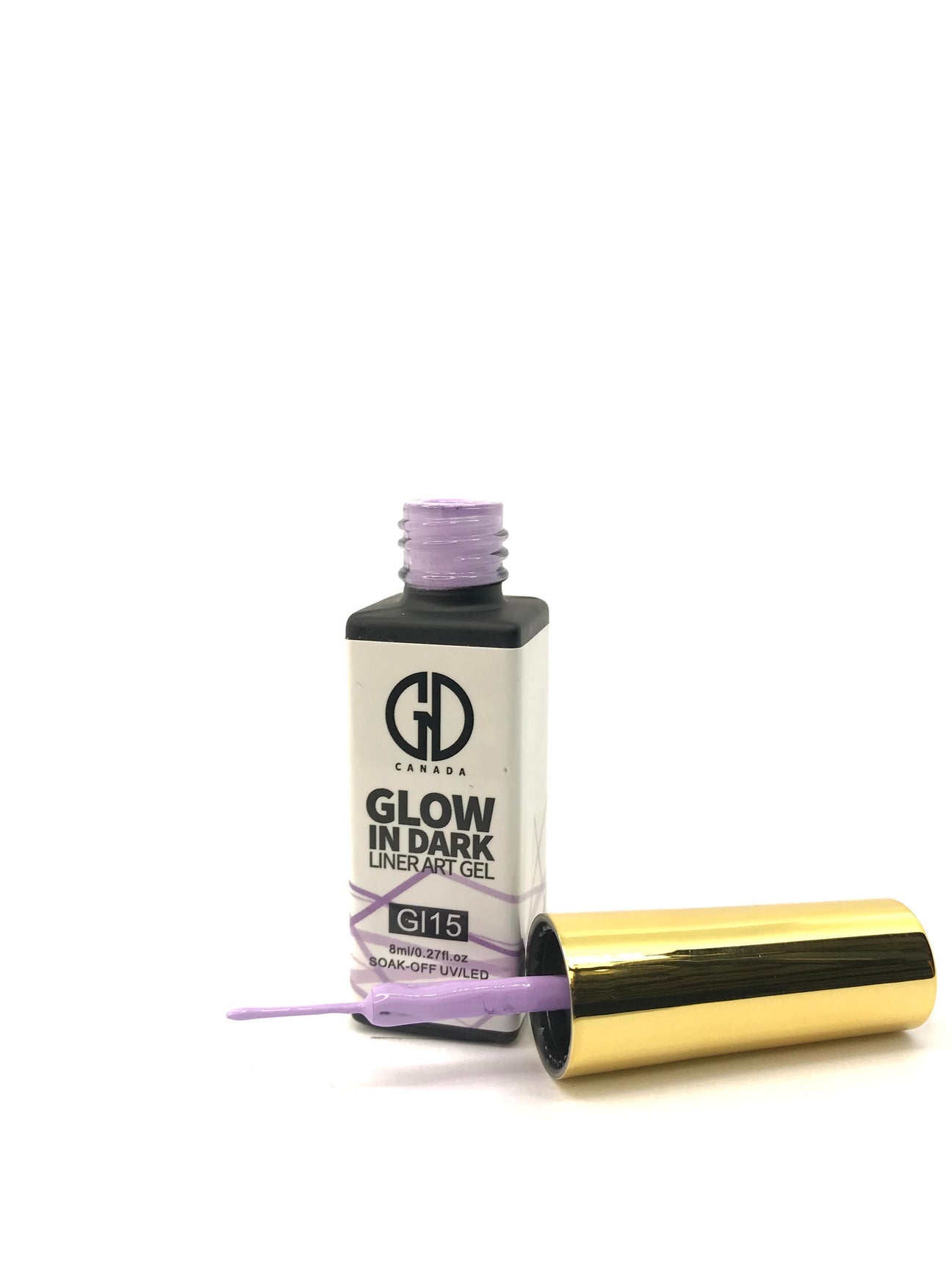 GND LINER ART GEL 8 ML - GLOW IN DARK