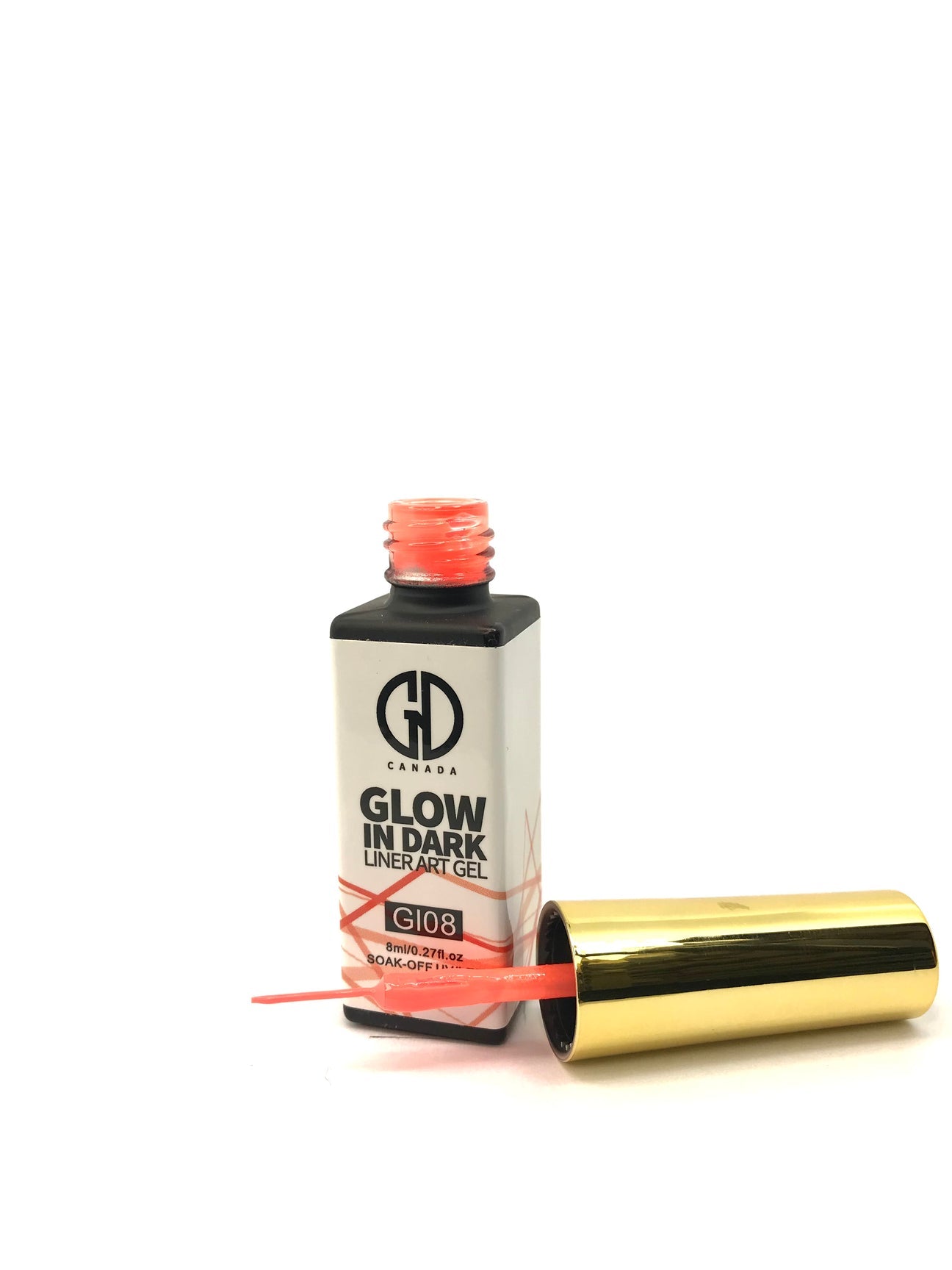 GND LINER ART GEL 8 ML - GLOW IN DARK