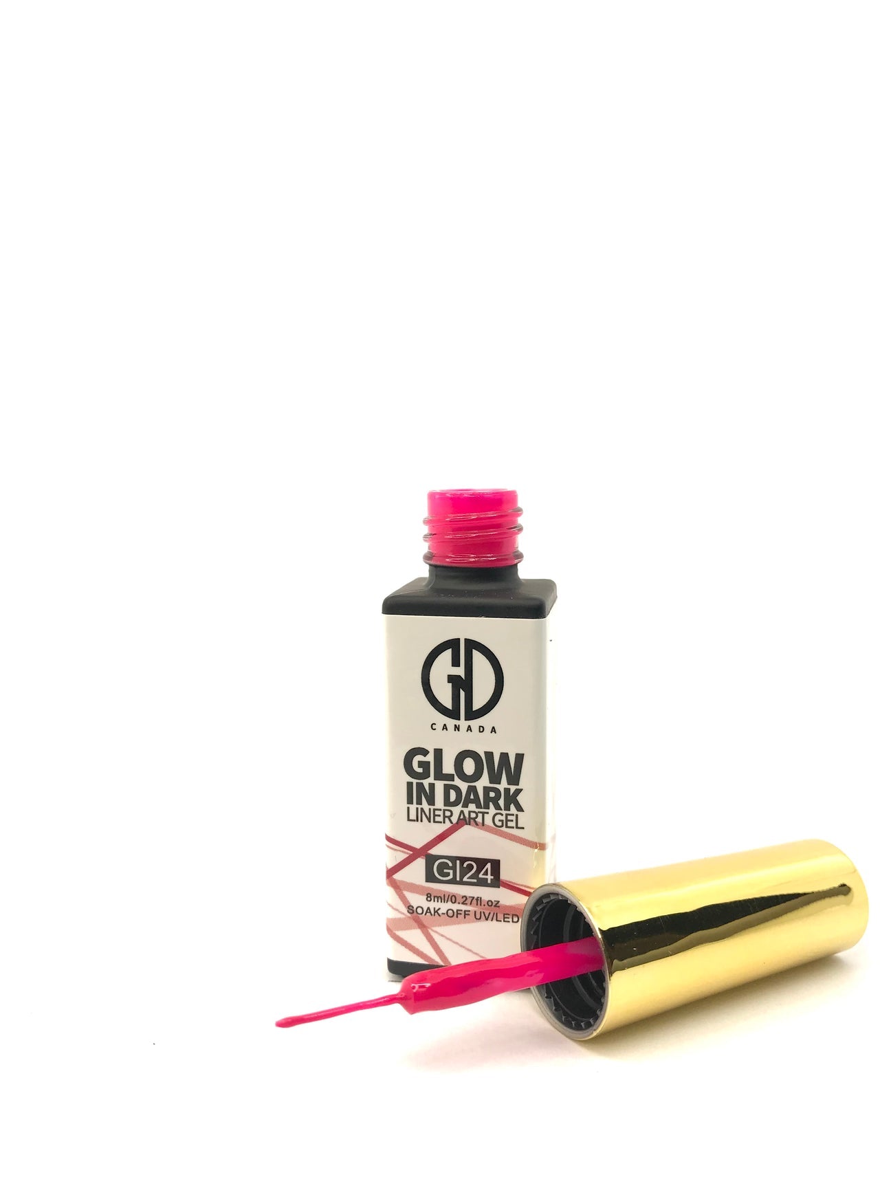 GND LINER ART GEL 8 ML - GLOW IN DARK