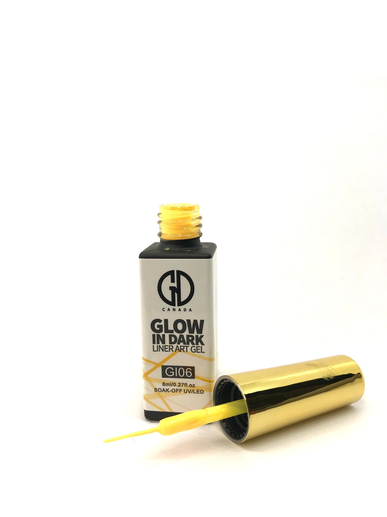 GND LINER ART GEL 8 ML - GLOW IN DARK