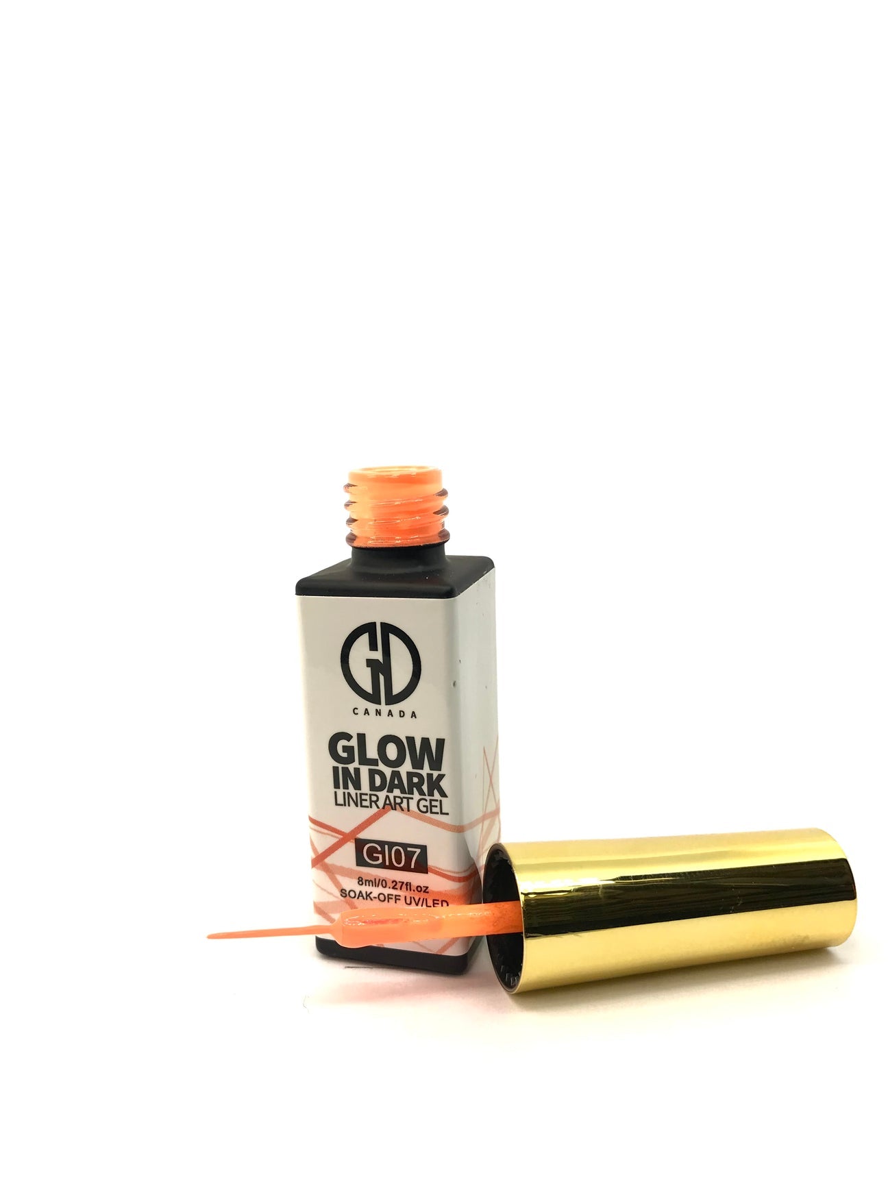 GND LINER ART GEL 8 ML - GLOW IN DARK