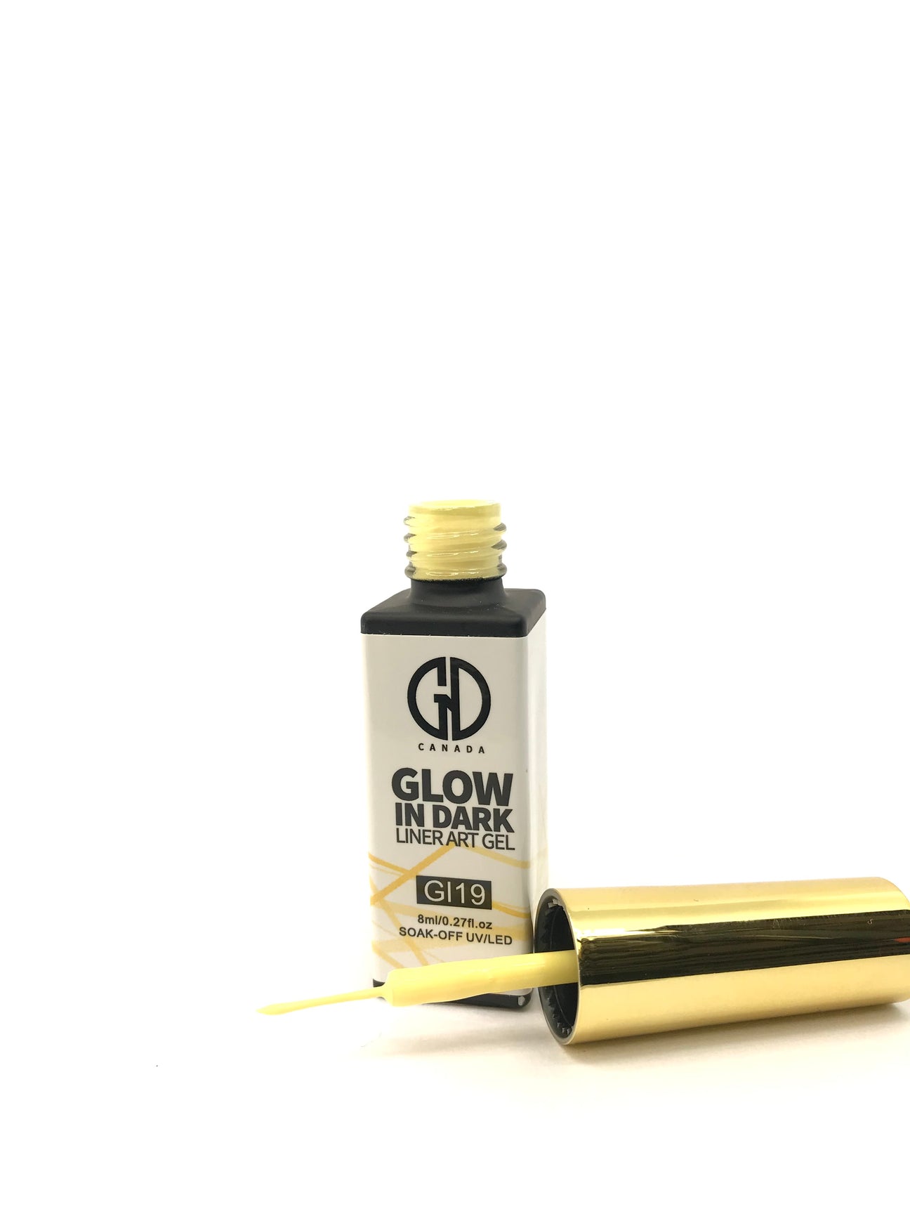 GND LINER ART GEL 8 ML - GLOW IN DARK