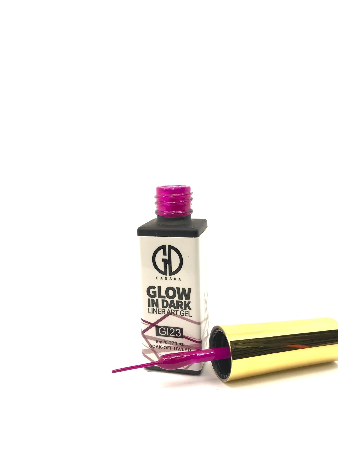 GND LINER ART GEL 8 ML - GLOW IN DARK