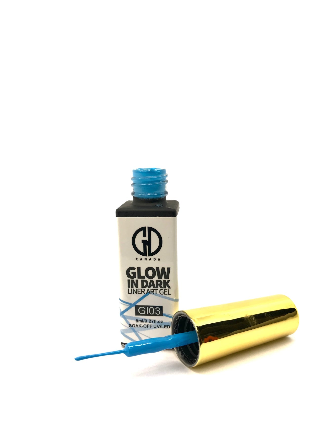 GND LINER ART GEL 8 ML - GLOW IN DARK