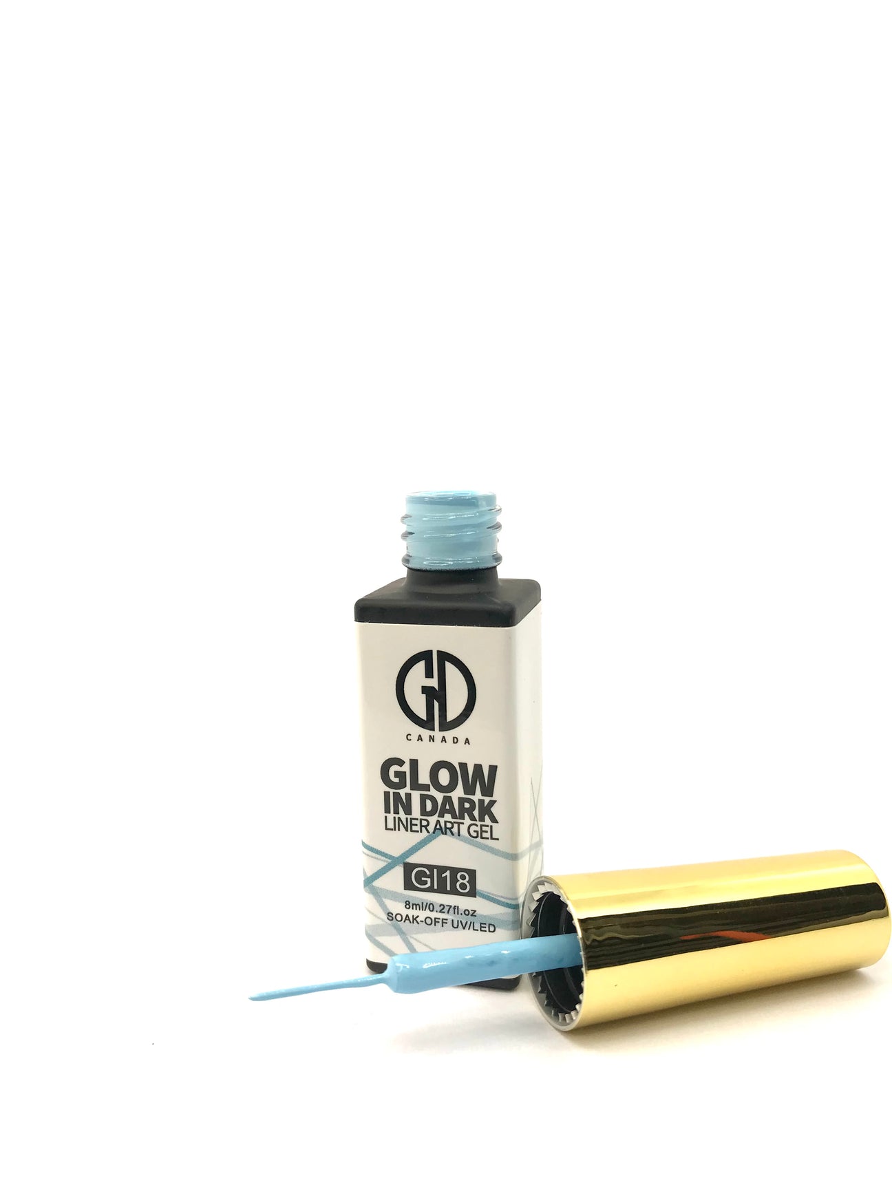 GND LINER ART GEL 8 ML - GLOW IN DARK