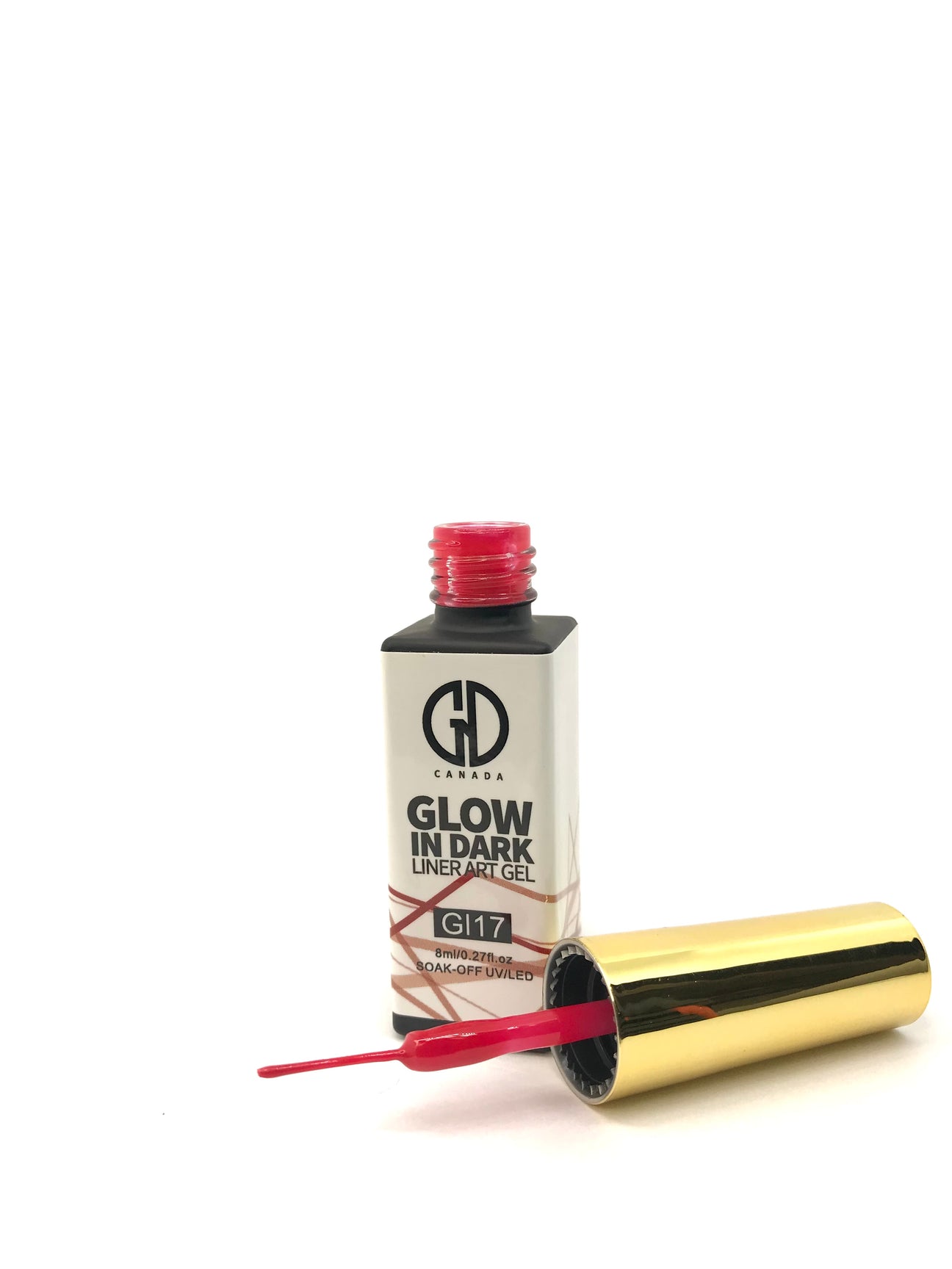 GND LINER ART GEL 8 ML - GLOW IN DARK