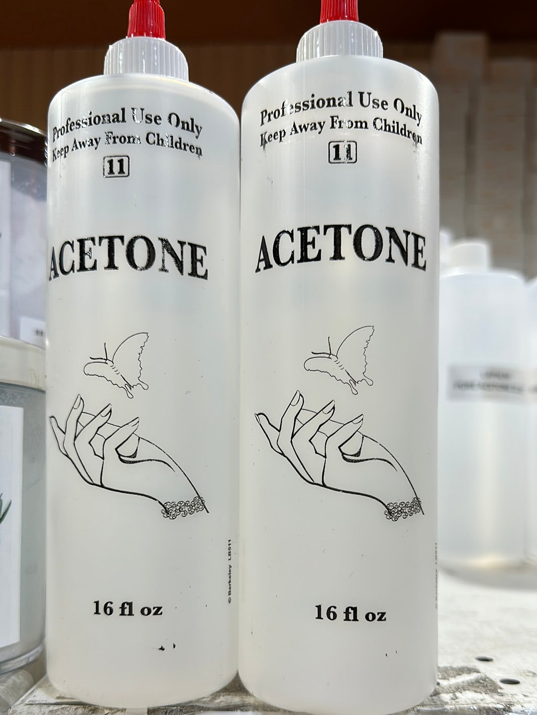 SECRET CHE0003 SECRETNAIL PURE ACETONE 16 OZ
