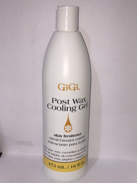 GIGI POST WAX COOLING GEL 16 OZ - Secret Nail & Beauty Supply