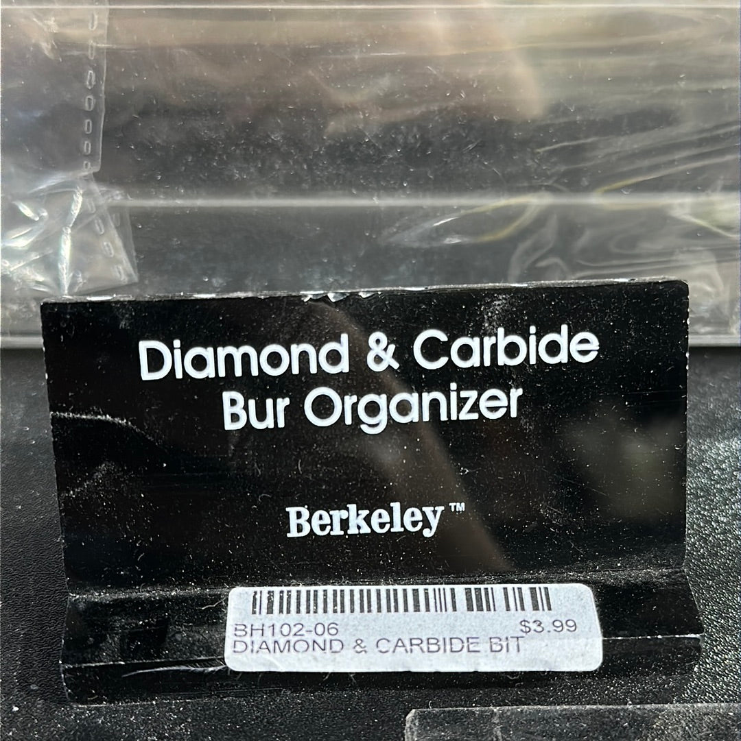 BERKELEY DIAMOND & CARBIDE BUR ORGANIZER - Secret Nail & Beauty Supply