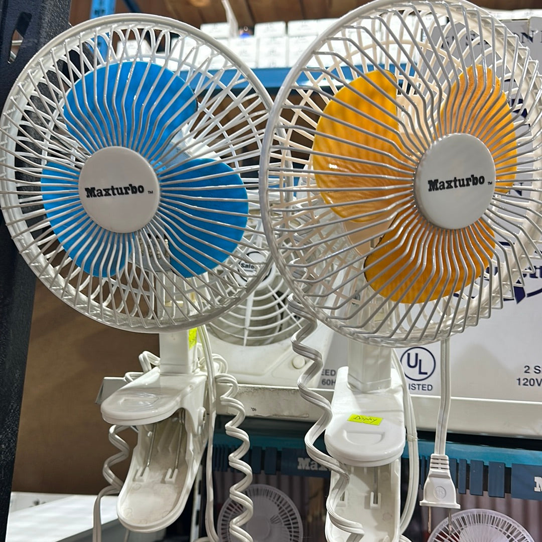 BER SF412 MAXTURBO CLIP ON FAN 6"