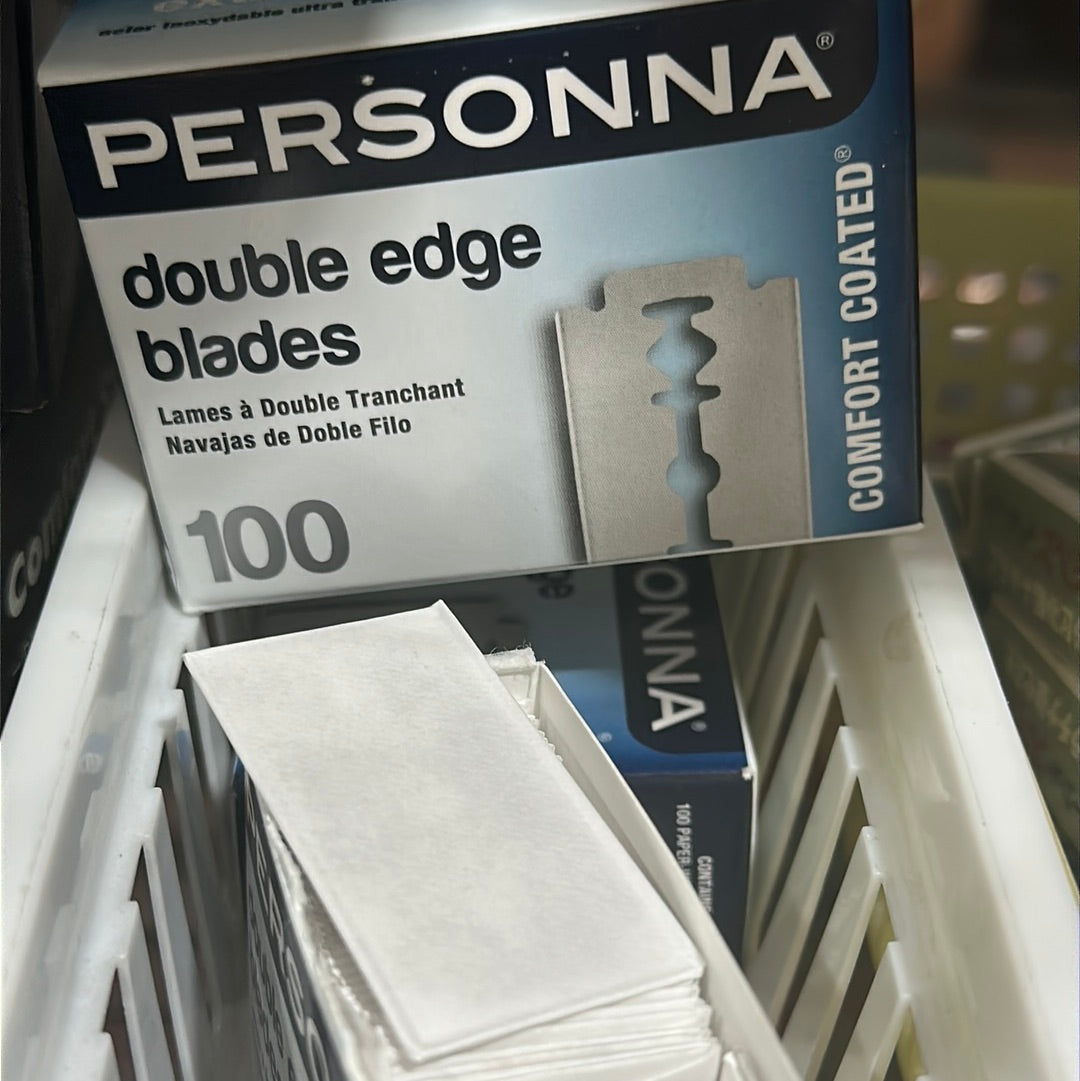 9020-BLC-1 PERSONNA DOUBLE EDGE BLADE 1 PC - Secret Nail & Beauty Supply