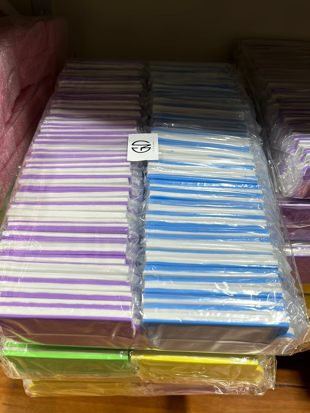 GND TOE SEPARATOR 4 HOLE ( HARD ) 100 PAIRS /PKG