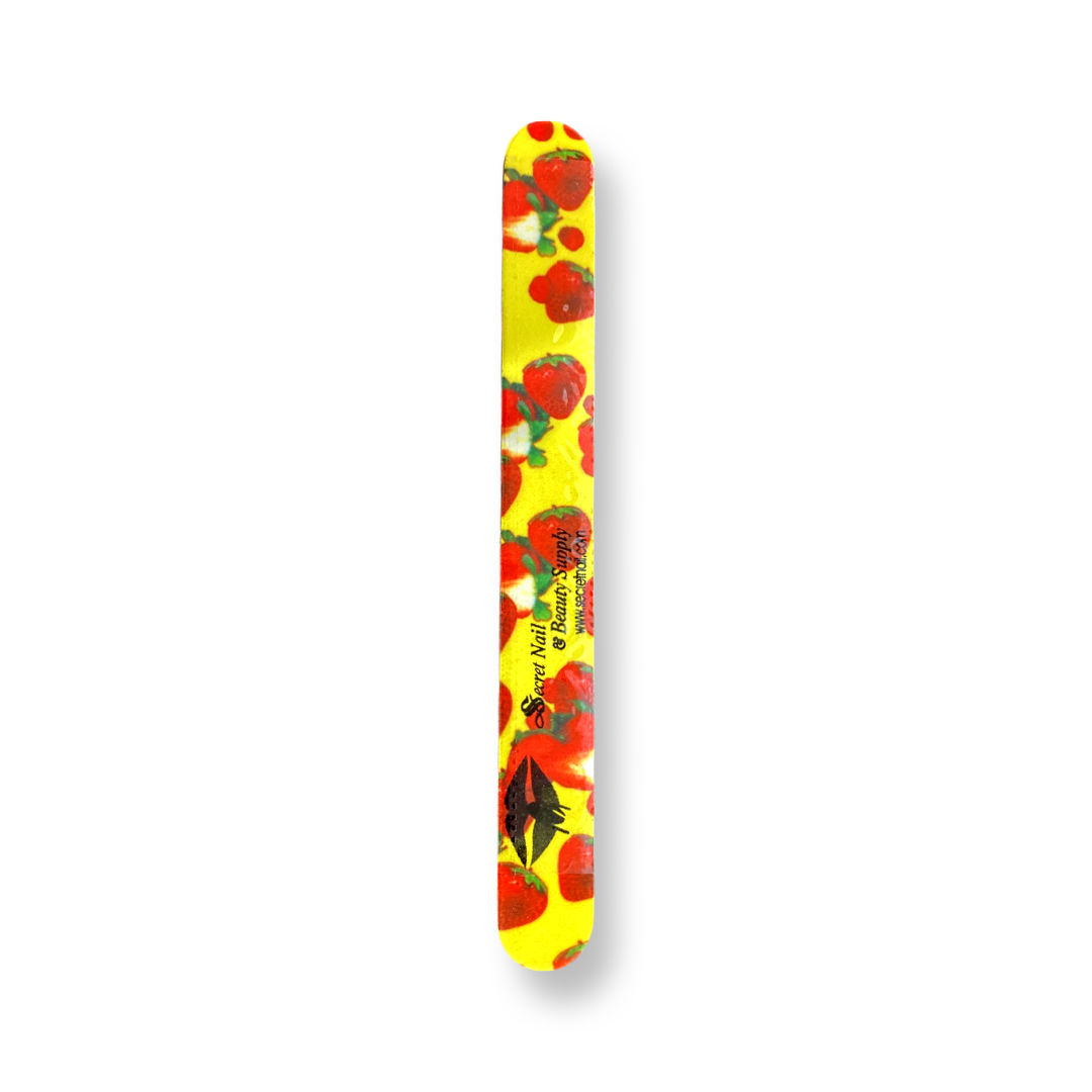 FIL0029 PATERN ASSORTED NAIL FILE-EACH - Secret Nail & Beauty Supply