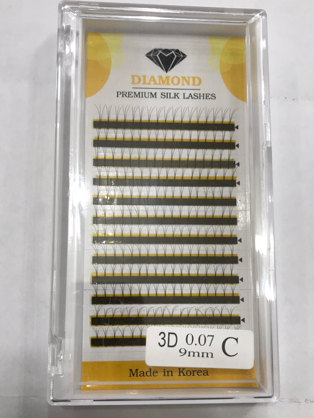 DIAMOND PREMIUM SILK LASHES 3D-C