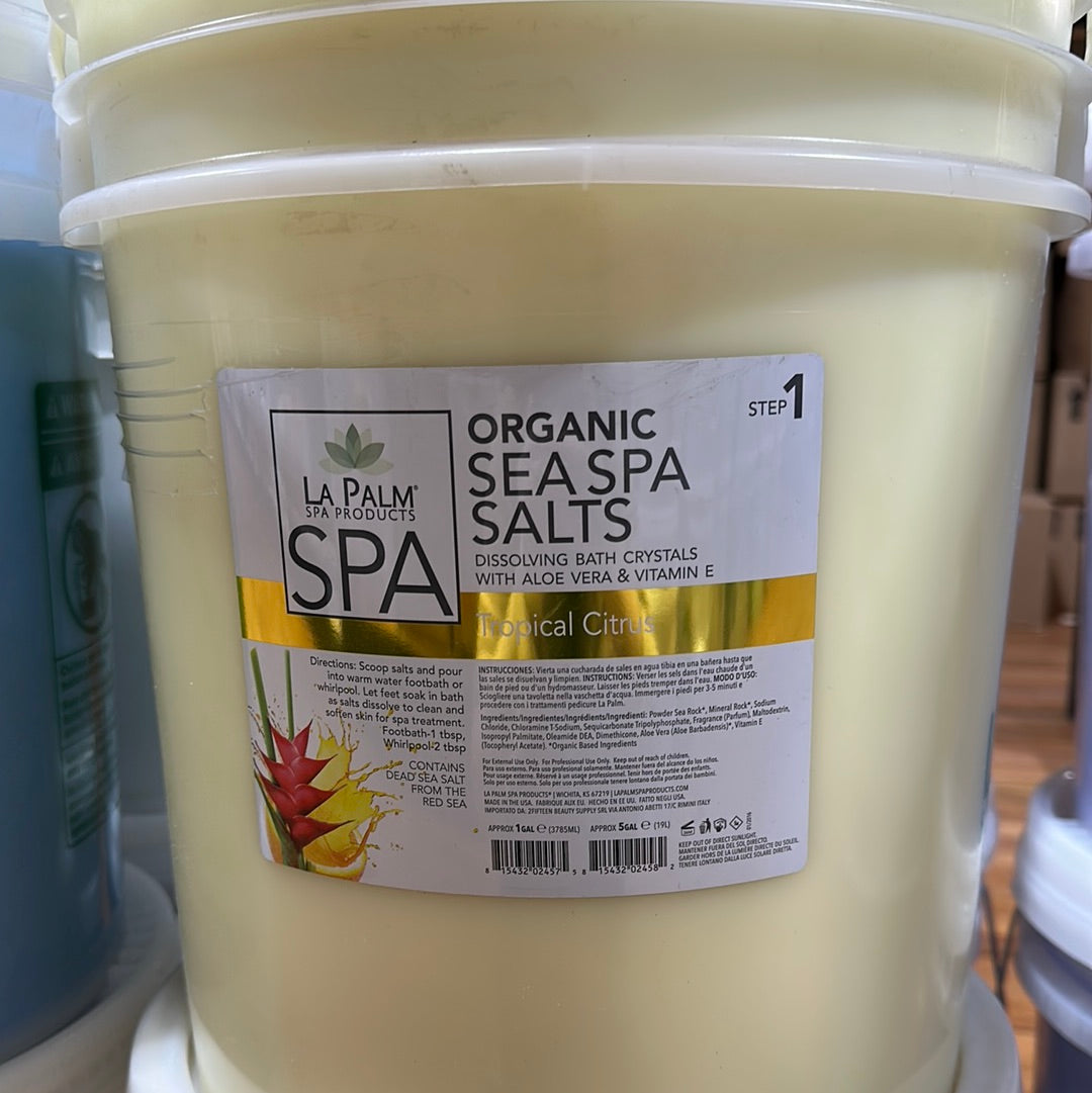 LAPALM SEA SPA SALTS- 5 GALLON