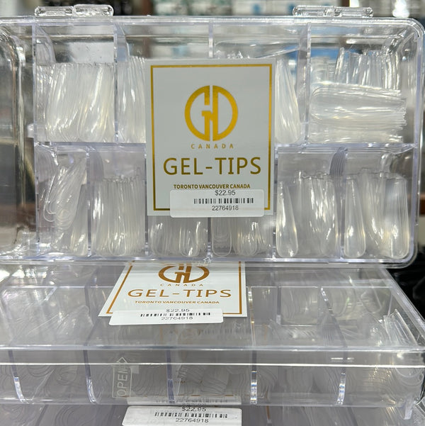 GND GEL TIPS EXTRA LONG #0-9(500/BOX)