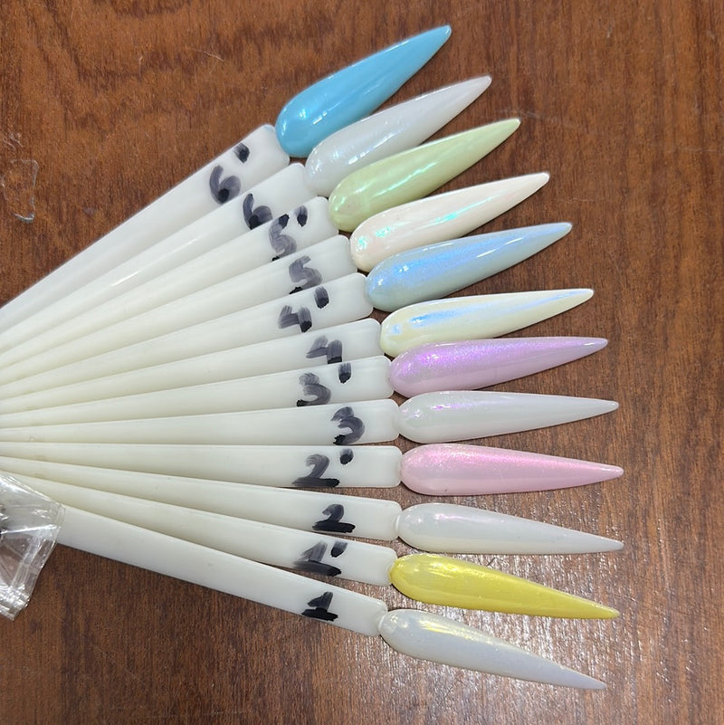 6 -COLORS-CHROME POWDER