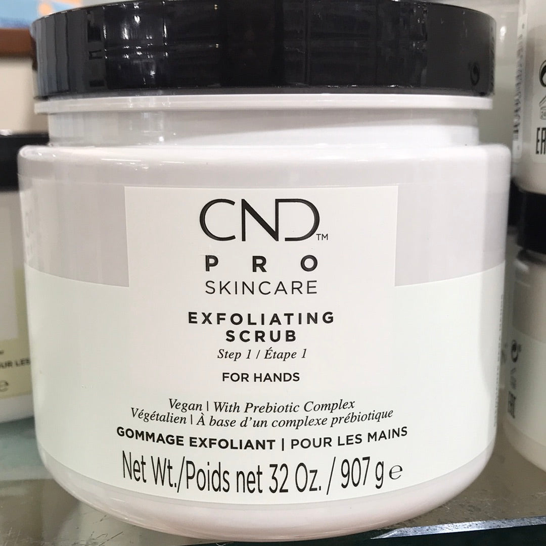 CND PRO SKINCARE EXFOLIATING SCRUB 32 OZ- FOR HANDS