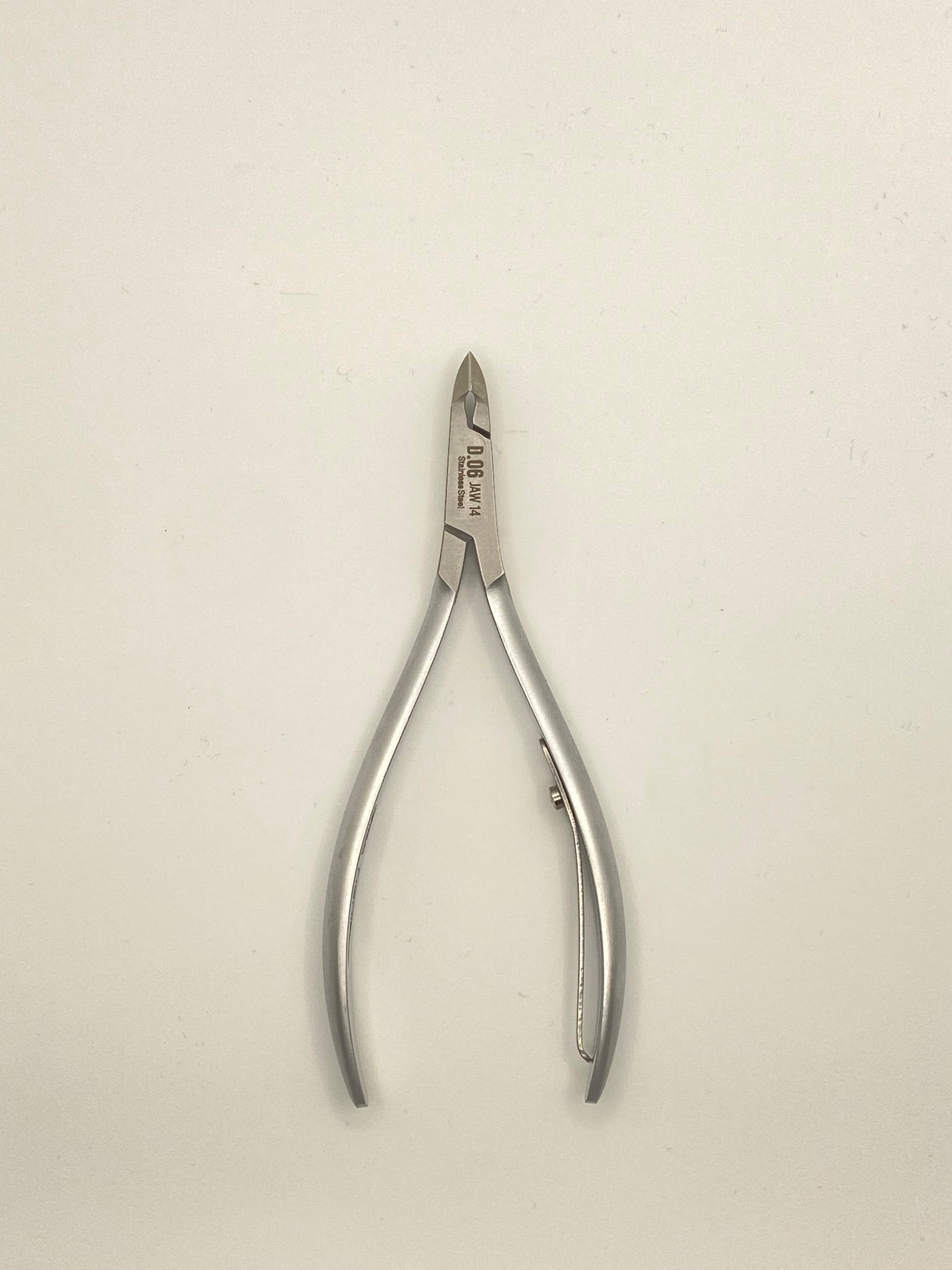 D.06 NGHIA CUTICLE NIPPER JAW 14 STAINLESS STELL - Secret Nail & Beauty Supply