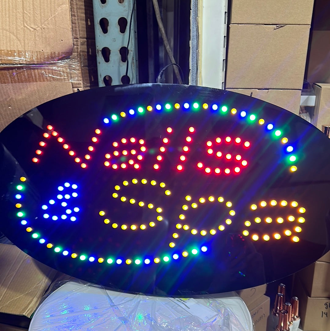 CHI LED HSN0003 LED SIGN-NAILS&SPA (LG)