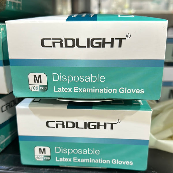 CRDLIGHT LATEX GLOVE -SIZE - M