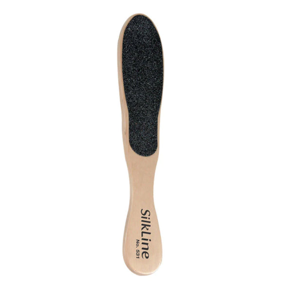 531NC SILKLINE TWO SIDED FOOT FILE OAK WOOD