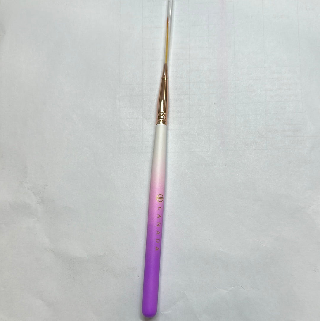 GND LONG LINE NAIL ART BRUSH - PURPLE COLOR