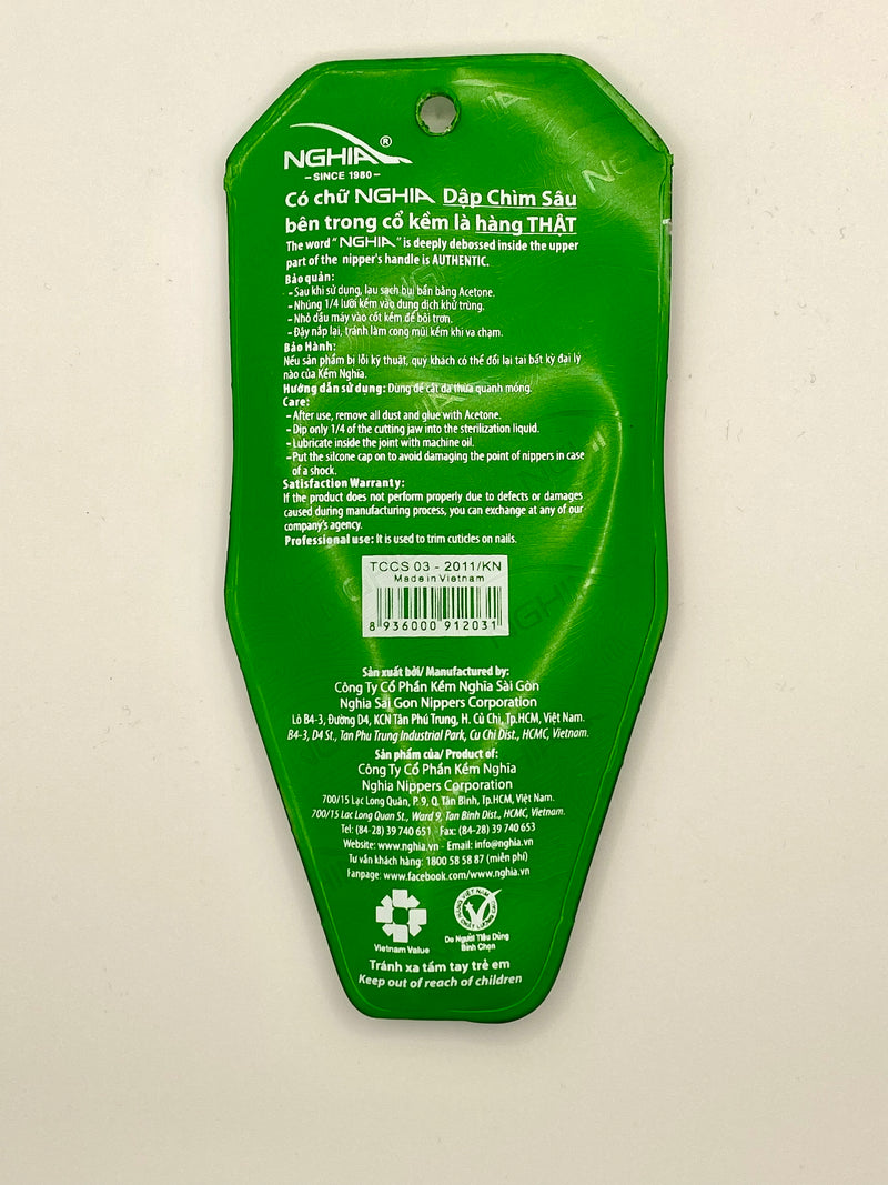 D.501 NGHIA CUTICLE NIPPER FULL JAW - Secret Nail & Beauty Supply