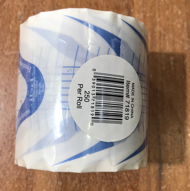 71819 IBD NAIL FORMS CLEAR 250/ROLL