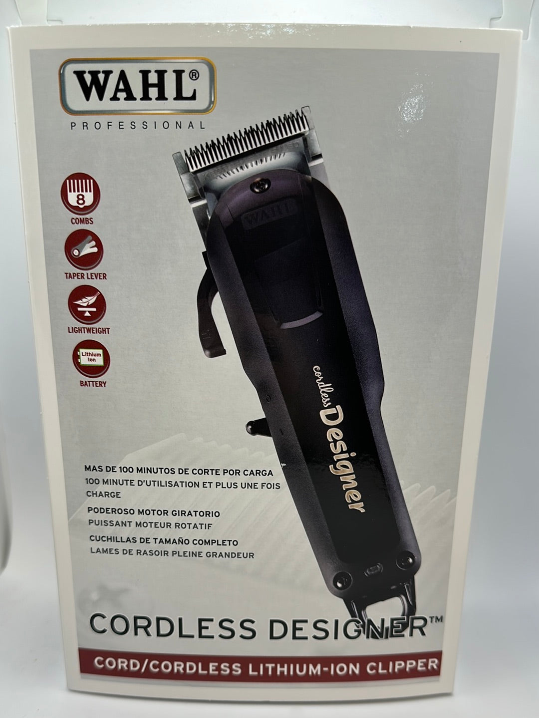 WAHL 56330 CORDLESS DESIGNER CLIPPER