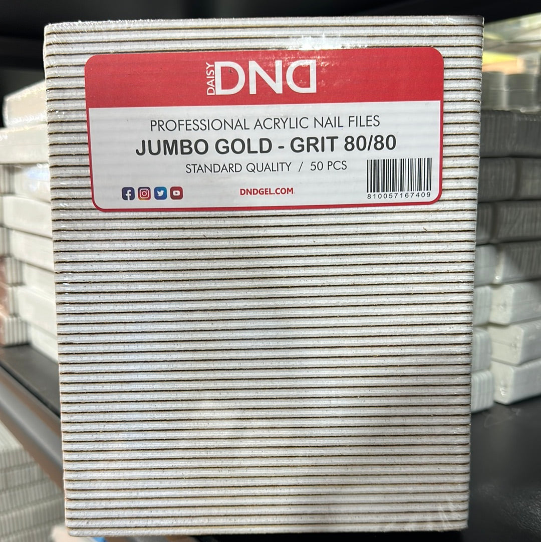 DND Jumbo File Golden 80/80 grit