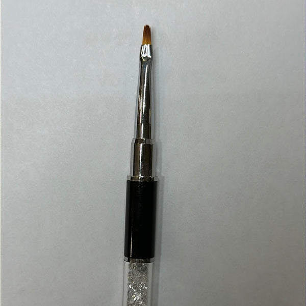 MINI OVAL BRUSH WITH CAP/ CO HOA CUC