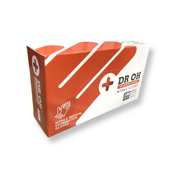 DR OH NITRILE GLOVES - MEDIUM - Secret Nail & Beauty Supply