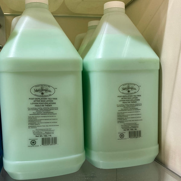 SHAR TL-4 SHARONELLE TEA TREE AFTER WAX LOTION- 4L
