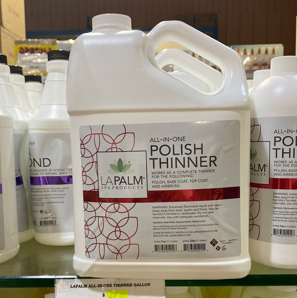 LAPALM ALL-IN-ONE POLISH THINNER-1 GAL - F