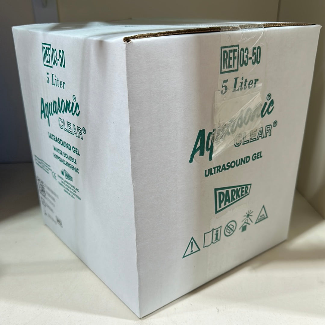 AQUASONIC CLEAR ULTRASOUND GEL 5 L - Secret Nail & Beauty Supply