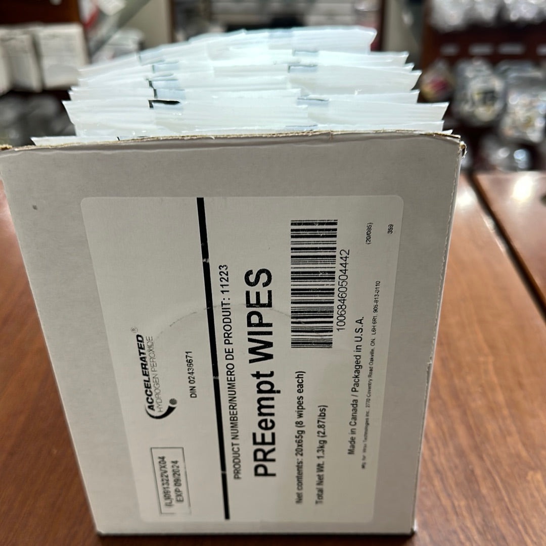 PREempt WIPES- BOX (20PCS)